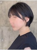 ショートボブ/ショートカット/髪質改善/艶髪/地毛風ストレート
