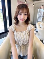 髪屋 紬 ミディアムヘア/レイヤーカット/顔周りカット