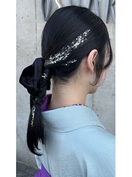 オシャレドロボウ ビス OSHARE DOROBO bis 【オシャドロ/京田辺/新田辺】【卒業式】ローポニーセット