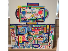 ラウンジ(Lounge)の雰囲気（Kumekawa Takuya氏による個展開催中！）