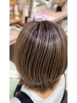 アッシュ 戸田公園店(Ash)&nbsp;白髪ぼかしバレイヤージュ×髪質改善