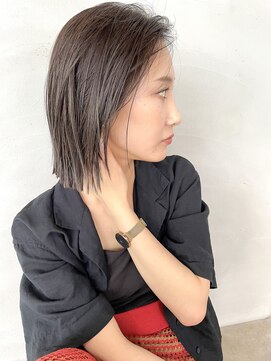 ハイク(Hike) 【Hike/大分駅/金池】切りっぱなしボブ/ショート/ボブ/髪質改善