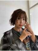 【大人かわいい】ボブ×パーマ♪