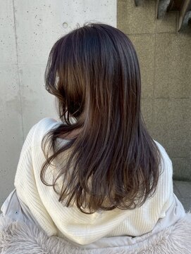 ディフィーノ 青山(DIFINO) レイヤーカット/顔まわりカット/ブリーチなし透明感カラー/青山