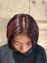 ロンドフルール 大宮東口(Lond fleur)&nbsp;ミニウルフレイヤーカット顔周りカット前髪カット韓国ボブ/大宮