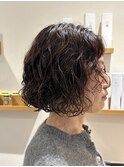ボブパーマレディースパーマ
