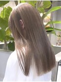 渋谷ダブルカラーミルクティーベージュヘーゼルベージュカラー◆
