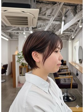 シー 自由が丘(sii.) ショートボブ/コンパクトショート/乾かすだけでまとまるショート