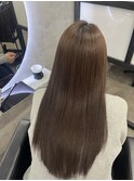 自然なストレート!髪質改善ストレート