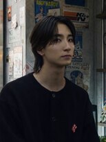 エクスプロア デザイン アクト 三鷹(EXPLORE DESIGN ACT.)&nbsp;センターパート/ナチュラル/ニュアンスパーマ