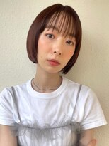 カバーヘア ブリス 大宮西口(COVER HAIR bliss)&nbsp;春カラー/ピンクブラウン/ショートボブ/イメチェン小顔ヘアp大宮