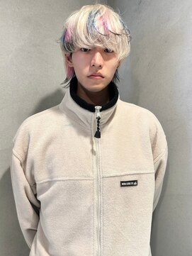 メンズペレ 渋谷(MEN'S PELE) MEN’S HAIR/サーフカール/刈り上げセンターパート/渋谷