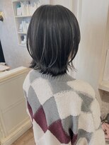 キャアリー(Caary)&nbsp;福山美容室caaryレイヤーくびれボブ外ハネ骨格派生10代20代30代