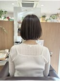 【L by first】ネモフィラ×ばっさり耳掛けボブ