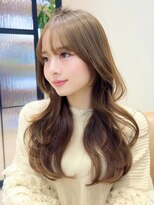 グランド(GRAND)&nbsp;セミロング30代40代ストレートレイヤー前髪なし前髪あり表参道