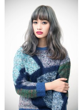 ガレージ(GARAGE) グレーアッシュ セミロング ノスタルジー