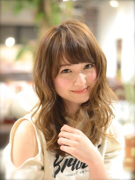 マリオ ヘアー デザイン(MARIO HAIR DESIGN) MARIO☆カジュアルおフェロウェーブセミディ