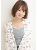 『rue京都』カジュアルふんわりボブ