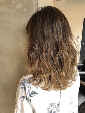 グロウム バイ アフェクト(glowm by AFFECT) バレイヤージュロング