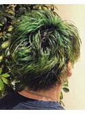 men'sリーフグリーンカラー