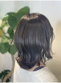 艶感アッシュ☆軽やかミディアム