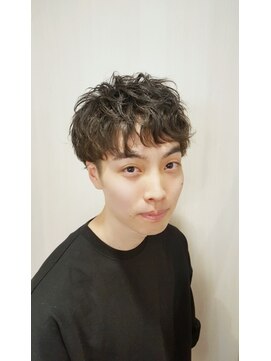 ヘアスペース クラージュ琴似店 緩やかマッシュパーマ