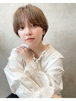 メゾンドイギー(MAISON de IGGY)&nbsp;柔らかく＊丸みショート/イメチェン/ダークアッシュ/モード