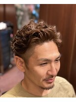 ヒロギンザ 浜松町店(HIRO GINZA)&nbsp;ツーブロックパーマスタイル