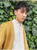 束感アレンジショートパーマ