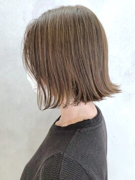 アイティーバイアルバム 松戸店(IT by ALBUM) まろやかグレージュ_くびれヘアビタミンカラー_ba338432