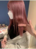 【恵比寿ro-ro】シアーピンク×髪質改善トリートメント