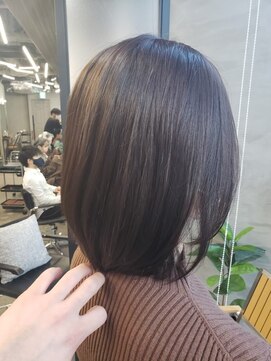 ラフランクリー(la frankly) 20代30代/大人かわいい/外ハネボブ/髪質改善/レイヤースタイル