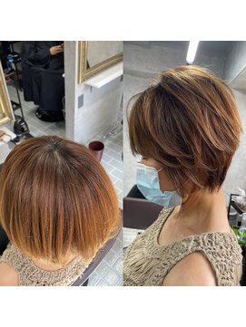 アヤメ 巣鴨店(ayame) (ayame巣鴨)白髪ばかし_ショート_ショートボブ_tokio_巣鴨_6