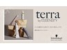 【ケアカラー】Terraオーガニック白髪染+カット+トリートメント＿¥8250