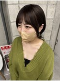 伸ばしかけショートウルフ
