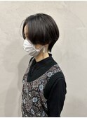 ハンサムショート×ニュアンスパーマ