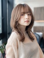 20代30代大人ガーリーかわいいチョコレートヘア