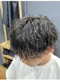 【波巻きパーマ】