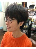 ボリュームアップショートスタイル