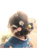 華やか成人式可愛いヘアアレンジ♪