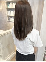 キャアリー(Caary)&nbsp;福山市美容室Caary艶髪ナチュラル縮毛矯正 ナチュラルハイライト