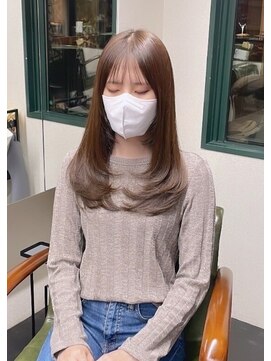 エミタス 三年坂(Emitas) 【色気のあるナチュラルl韓国ヘア】レイヤーカット【和歌山】