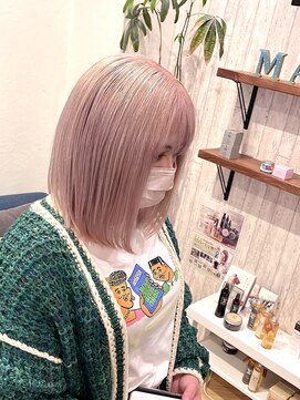 エンカウントバイマハロ 千葉(encount by mahalo) ミルクティーカラー《ピンク味》