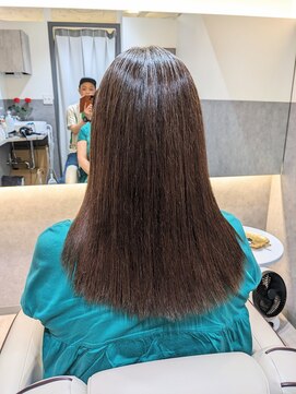 ナカドット エマノン 池袋(__naka.__ EMANON) 40代/ph高めで縮毛矯正/ブラウンヘア/池袋