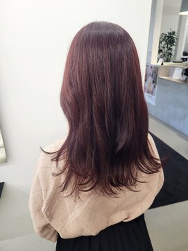 ゴットラトゥール(GOTTO LATOUR) 大人可愛いレッドブラウン☆ゆる巻き/ピンクレッド/カシスレッド