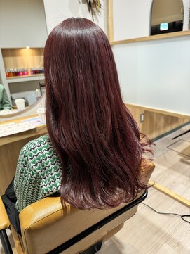 シダミノオ(sida MINOH) 20代30代40代50代/フルバング/似合わせカット/ピンクブラウン