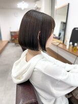 ランプ(Lamp) 白髪染め/髪質改善/中野/ボブショート ビフォアー&アフター