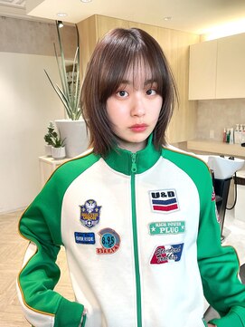 メゾンドイギー(MAISON de IGGY) ボブウルフレイヤーボブくびれボブレイヤーカットブリーチなし