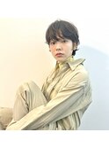 ニュアンスパーマショートヘア