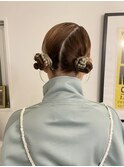 ねじねじおだんごアレンジ